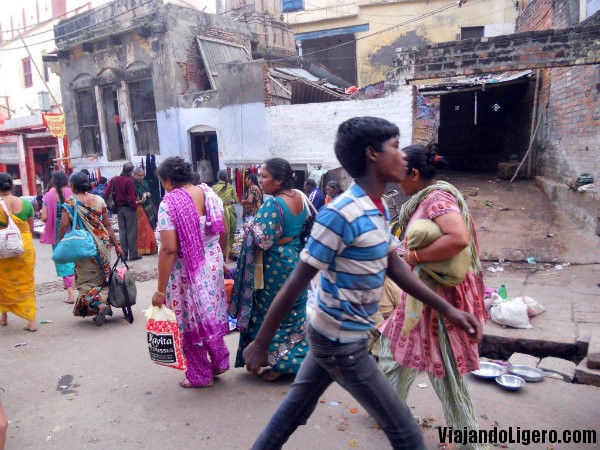 Calles de Varanasi